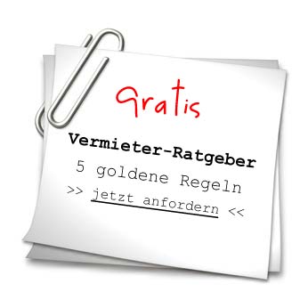  Gratis Vermieter-Ratger 5 goldene Regelen jetzt kostenlos anfordern